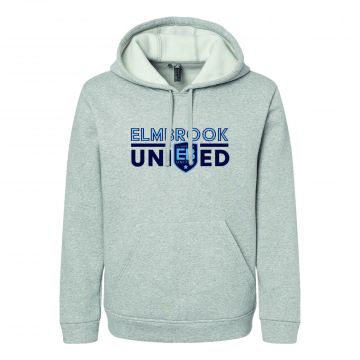 adidas Elmbrook United Pullover Hoodie - Grey